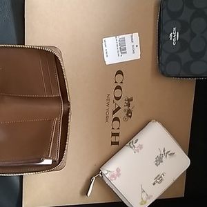 Coach 3-small I'd wallet's